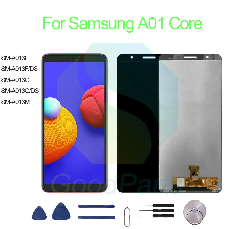 

Samsung A01 Core ЖК-дисплей экран 5,3 'SM-A013F-DS-G-DS-M A01 core сенсорный дигитайзер в сборе Замена