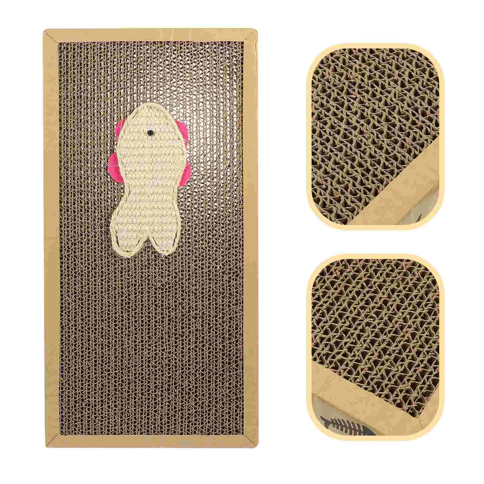 

Indoor Household Portable Cat Scratcher Scratching Board For Cats Cat Scratch Pad for Indoor Home Cats Kitten