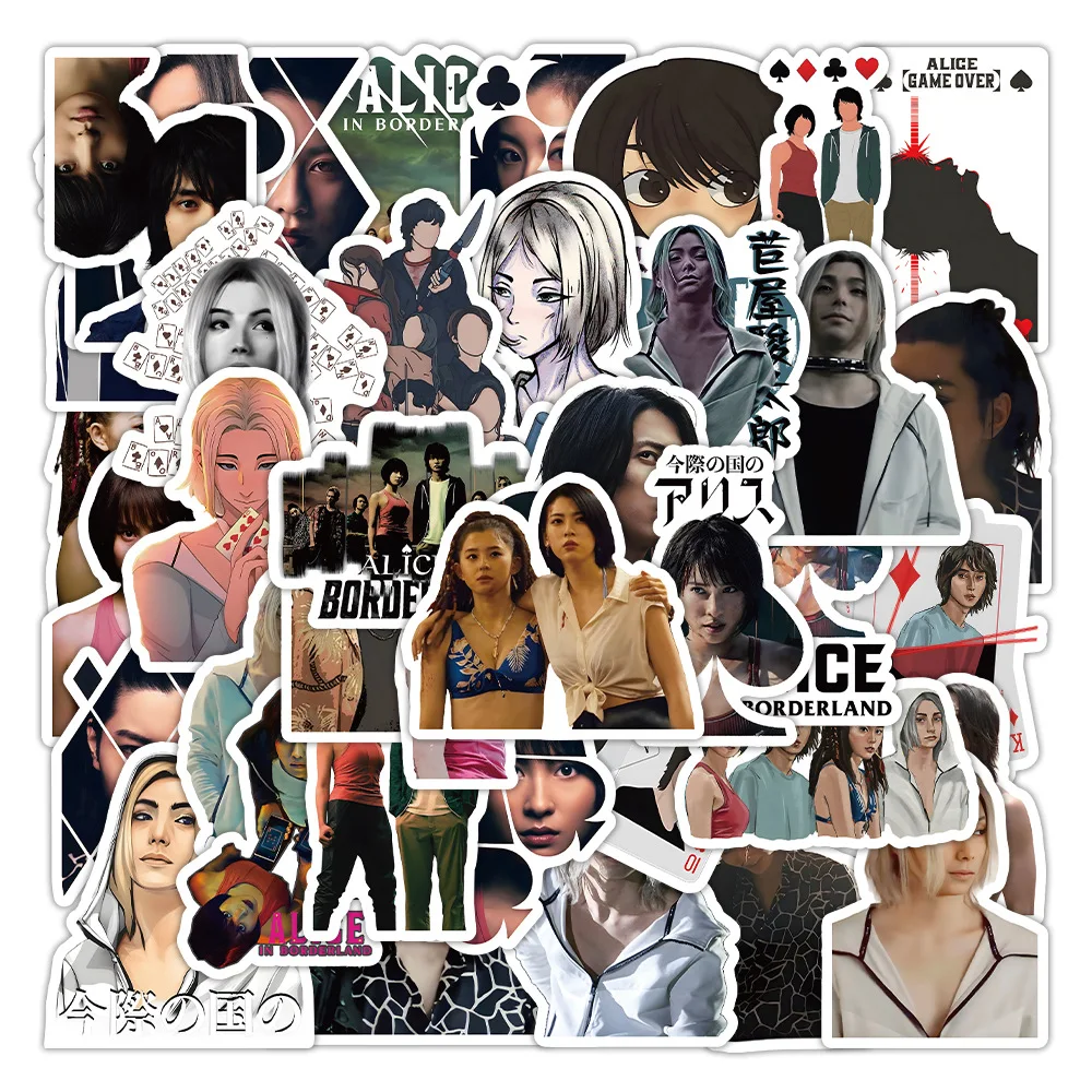 

Наклейки на ТВ-шоу «Алиса в побережье», 10/30/50 шт.