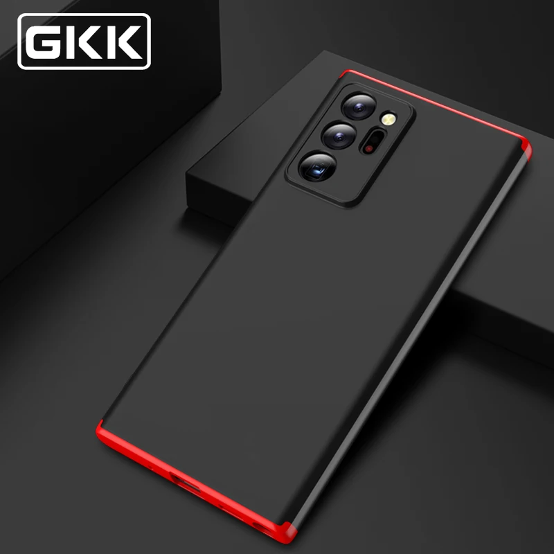 GKK Case For Samsung Galaxy Note 20 S20 S21 Plus Ultra FE Case Anti-knock Protection Hard Matte Cover For Samsung S22 Plus Ultra
