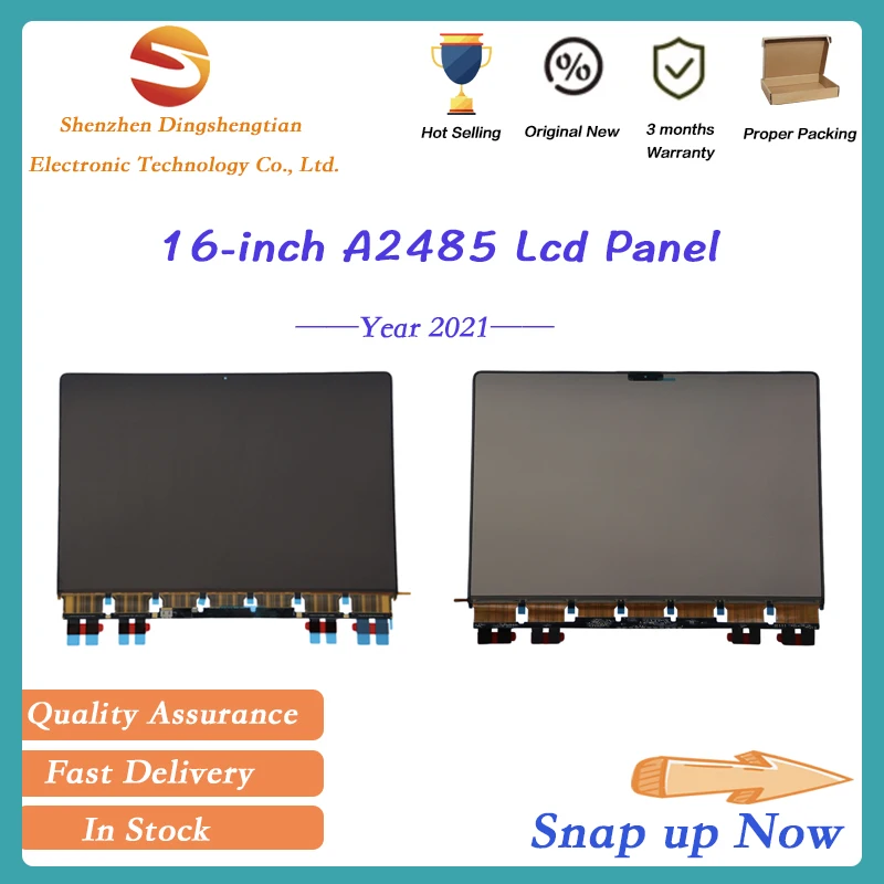 Оригинальный Новый ЖК-дисплей A2442 A2485 для MacBook Pro 14 '&#x27A2442 16&quot EMC 3650 3651 Полный