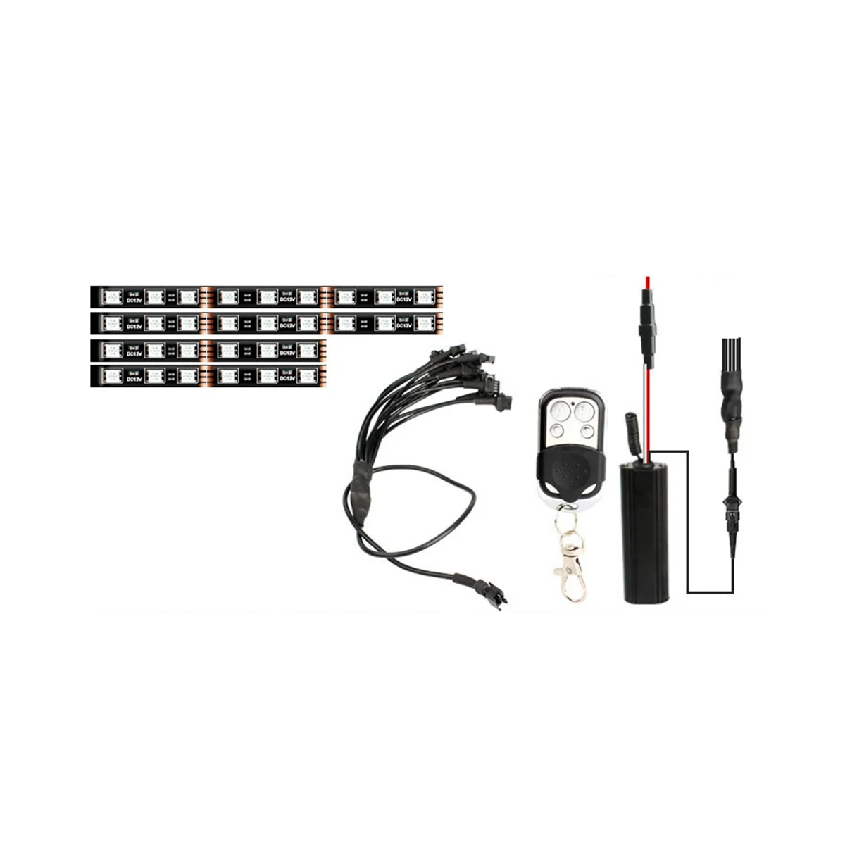 

Новинка, мотоциклетная задняя панель, 36 светодиодов, универсальный пульт дистанционного управления