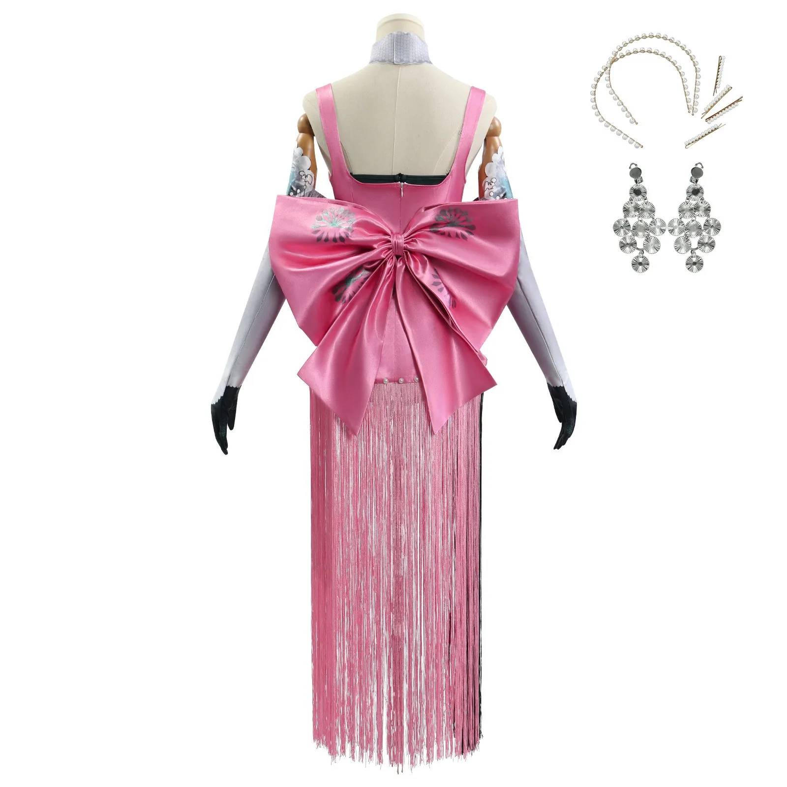 Реверс: 1999 37 Anjo Nala карнавальный костюм аниме Ms. Kimberly Hari сексуальное розовое платье