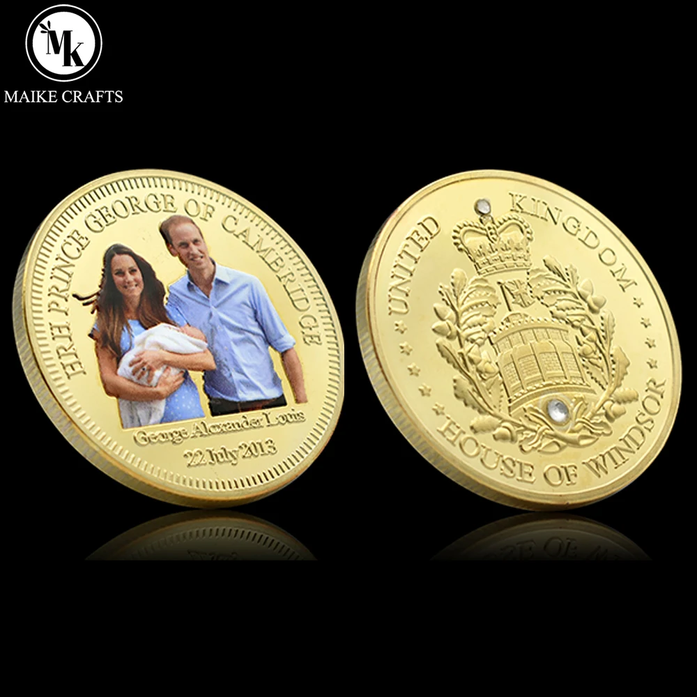 

Памятная монета HRH UK Prince of Camberidge