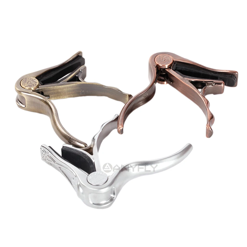 Professional Alice A007H Metal Skull Folk Acoustic Guitar Capo Clamp Wholesales | Parts & Accessories