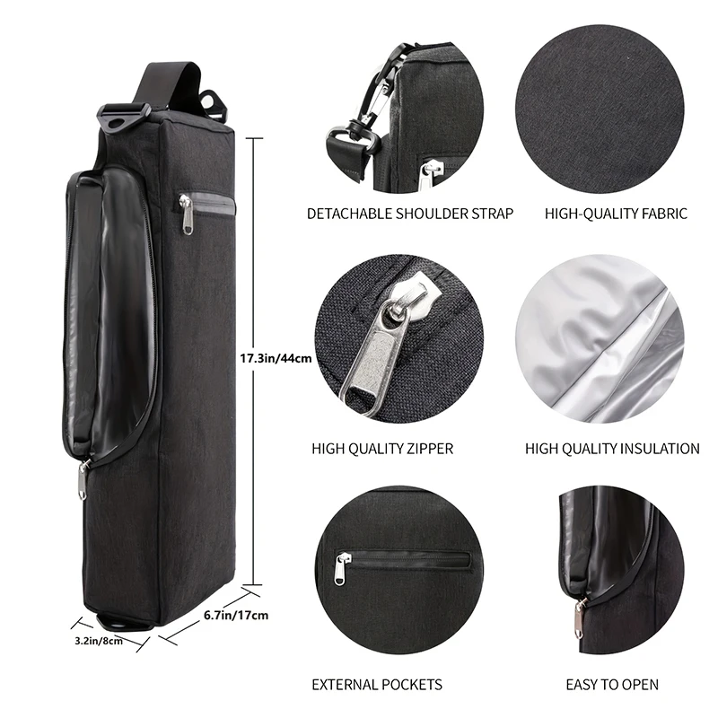 Сумка-холодильник для пива гольфа изолированный рукав-холодильник портативная