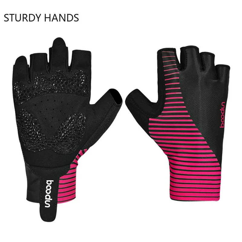 

1Pair Palm Breathable Cycling Gloves Mountain Bike Shock Gloves Bicycle Anti-sweat Gloves Outdoor Sports Gloves Protective Glove