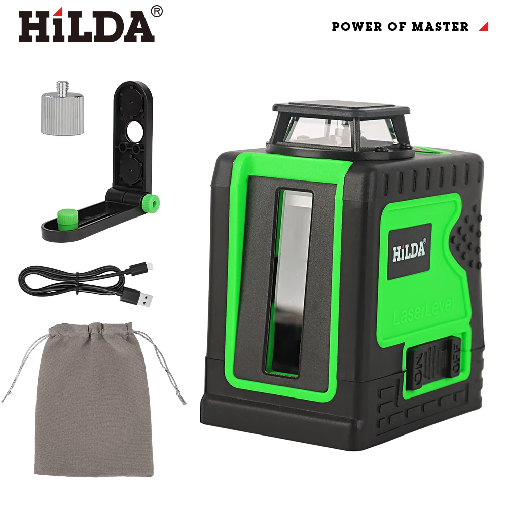 

Лазерный уровень HILDA AB366 зеленый