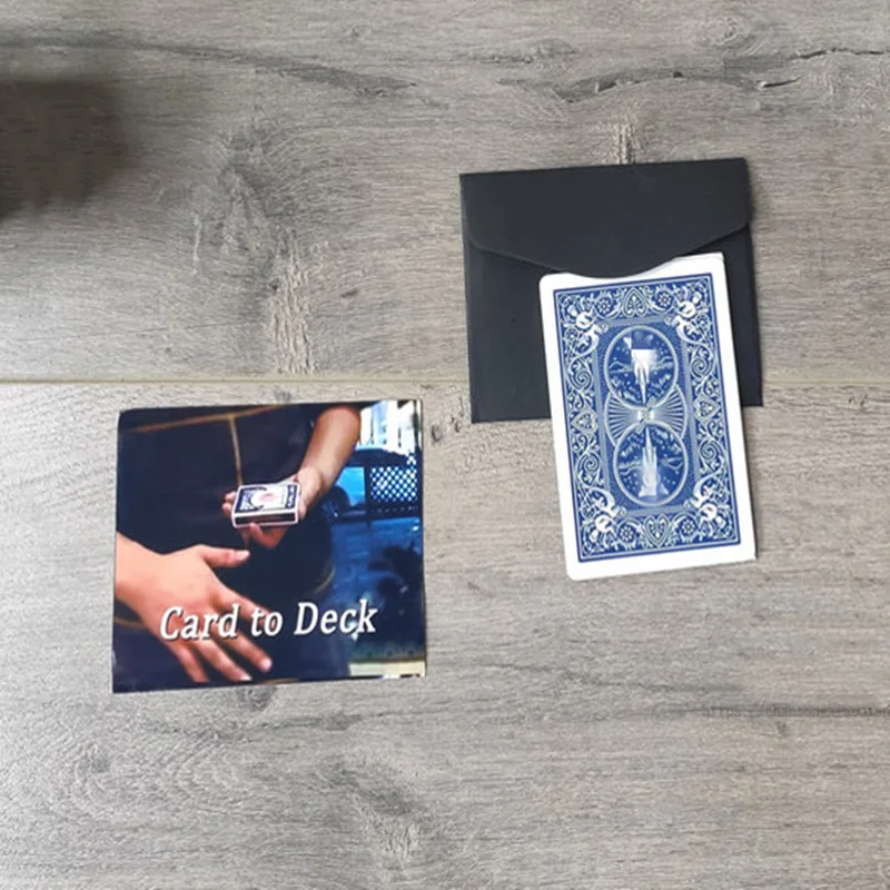 

Card To Deck Shin Lim Cards Magic Tricks Close Up Magic Props Gimmick Magician Beginner Street Magic Illusion Magia Profesional