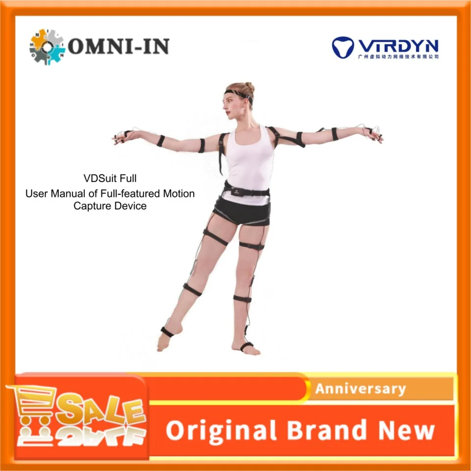 Фото VIRDYN VDSuit Анимация всего тела Оборудование для захвата движения Инерционная система захвата движения Metaverse Ai Digital Human №1