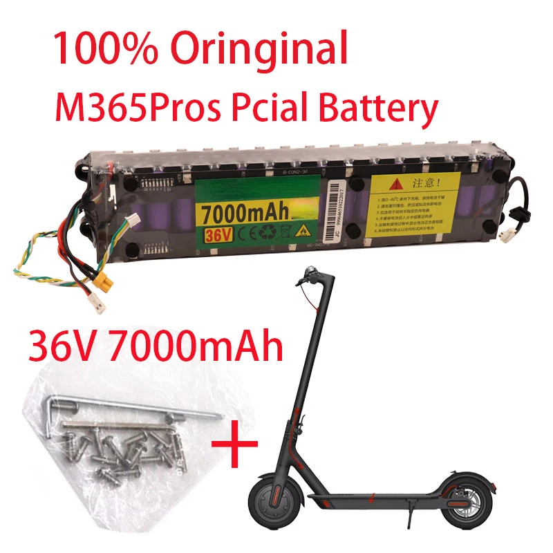 

2021 New Original 36V 7000mah Battery For Xiaomi M365 M356 Pro Special Li-Ion Batteries Pack 36 V 7Ah Riding 40km