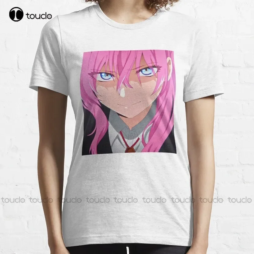 Shikimori Micchon Classic T-Shirt Men'S T-Shirts High Quality Cute Elegant Lovely Kawaii Cartoon Sweet Harajuku Cotton