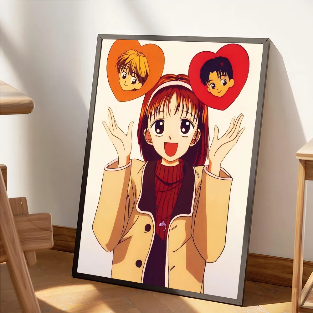 Marmalade Boy Anime Vintage Posters Sticky Retro Kraft Paper Sticker DIY Room Bar Cafe Kawaii Decor