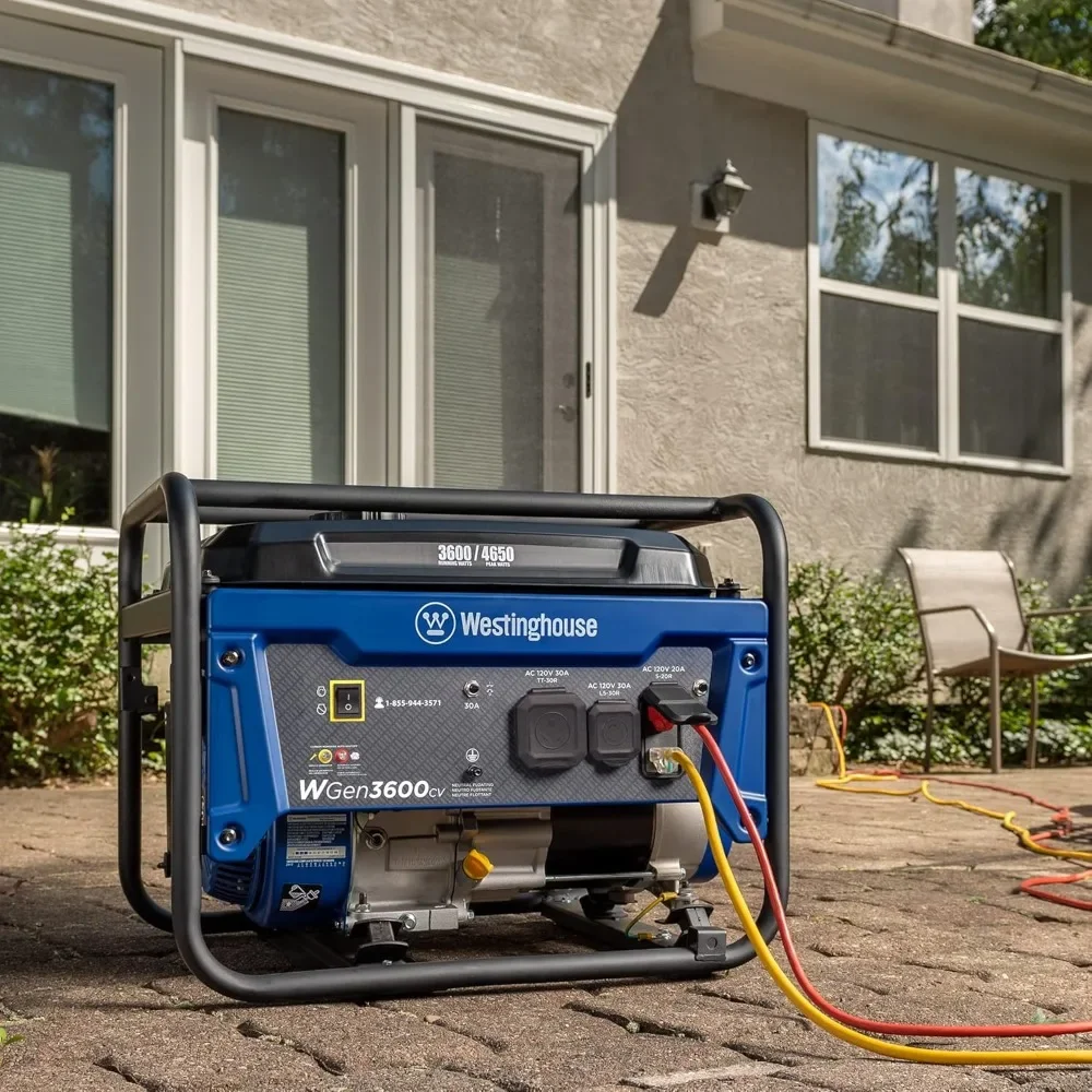 Westinghouse Outdoor Power Equipment 4650 пиковая мощность портативный генератор