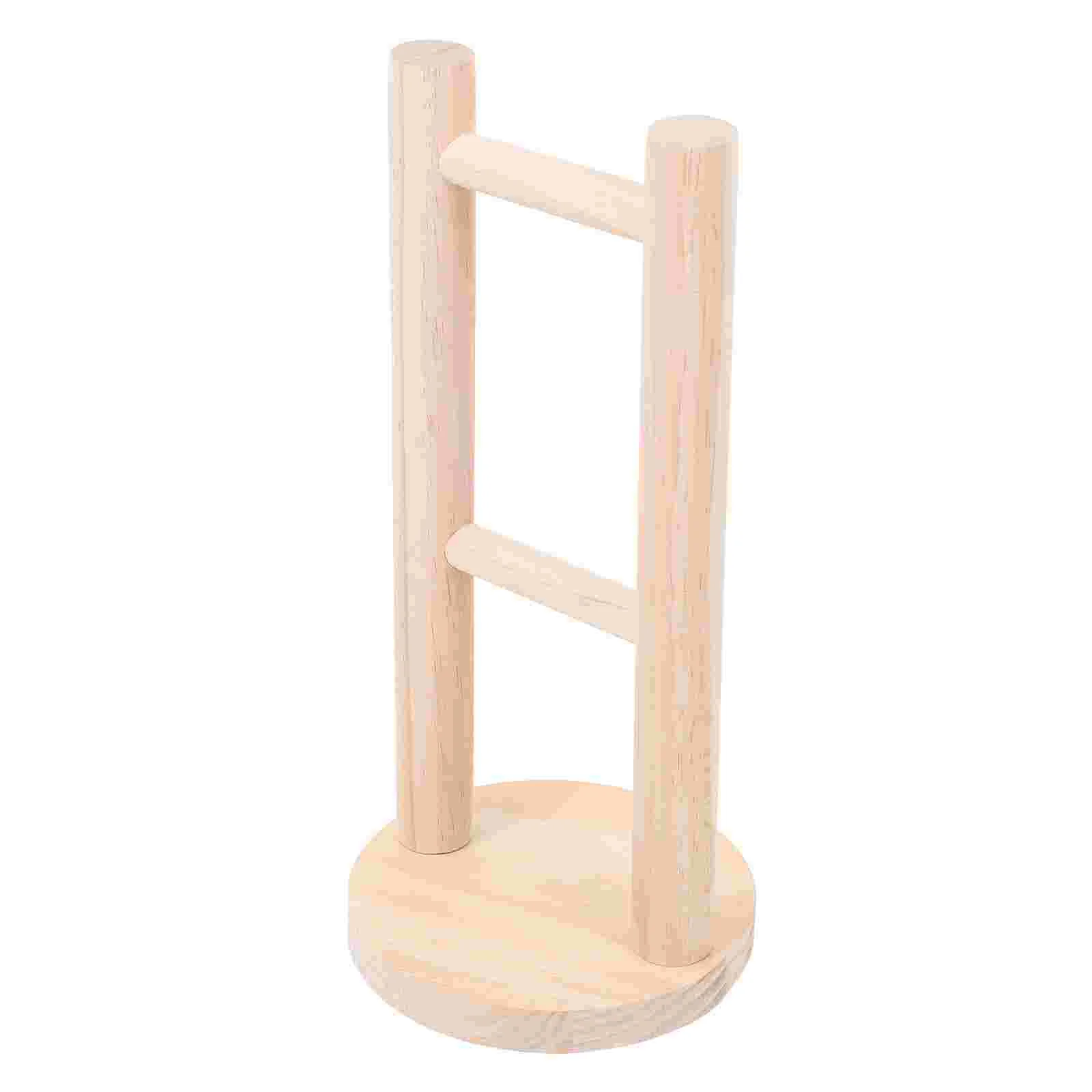 

Wood Headset Display Stand Gaming Headset Holder Desktop Headphone Organizer
