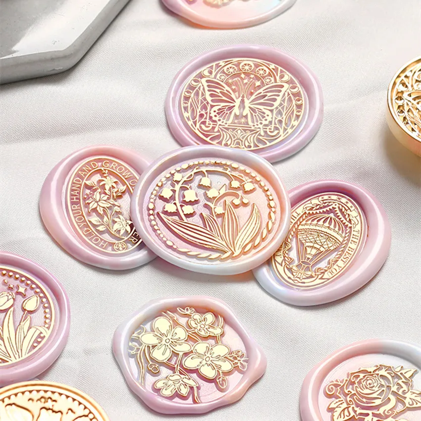 Винтажная восковая печать принадлежности для рукоделия Свадебное приглашение