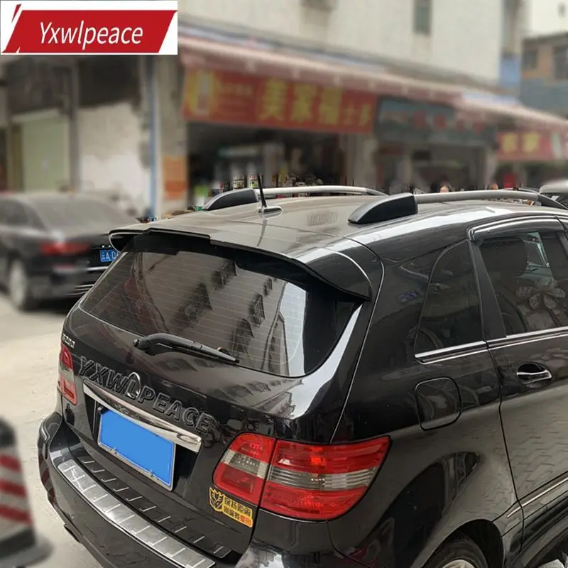 

For Mercedes-Benz B-Class B200 2009 2010 2011 Trunk Spoiler High Quality ABS Material Unpainted Color Car Spoiler Trim