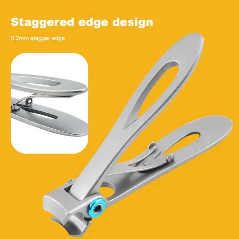 

Nail Clippers Stainless Steel Two Sizes Are Available Manicure Fingernail Cutter Thick Hard Toenail Scissors Tools Nail Clippers