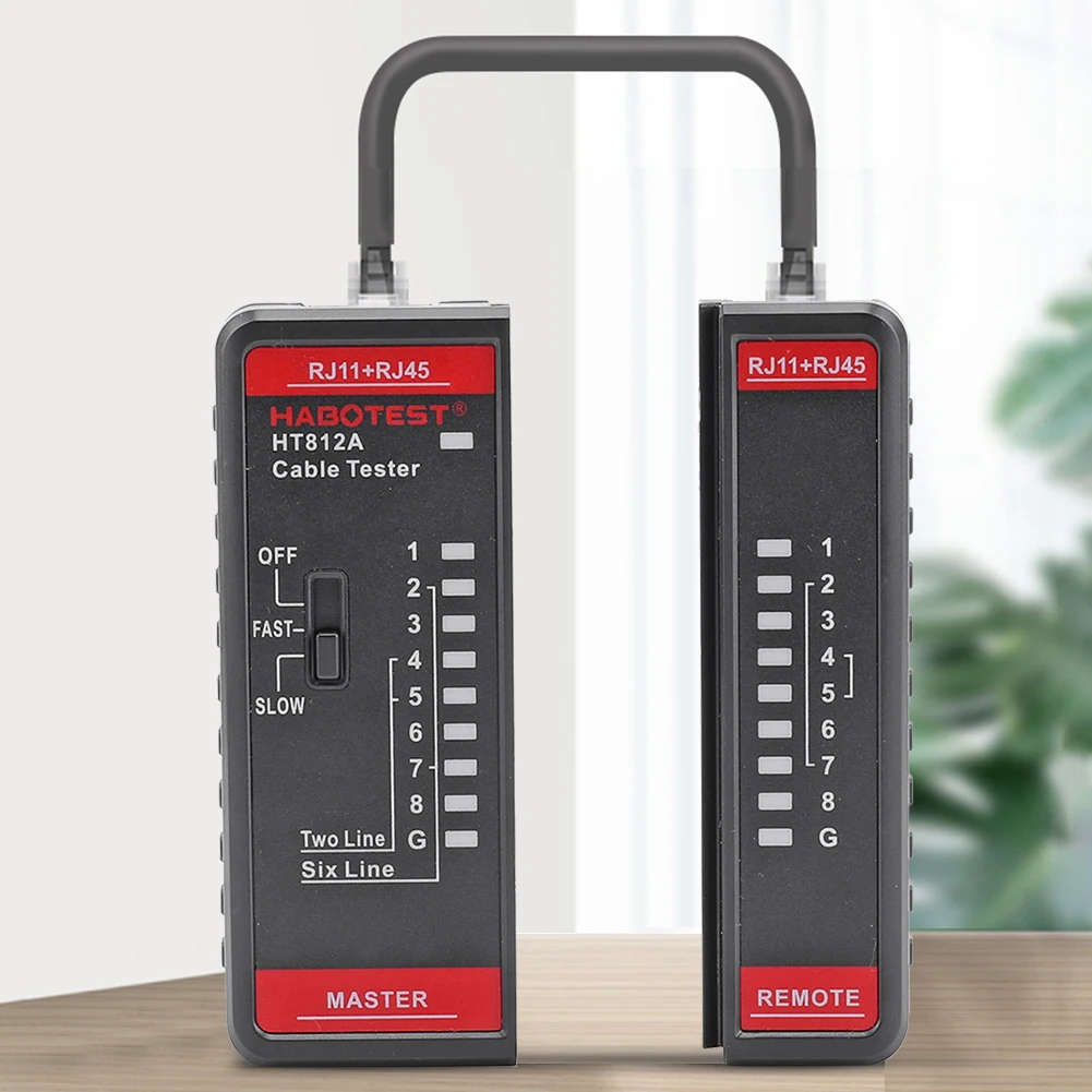 

Тестер сетевого кабеля RJ45 RJ11 LAN, детектор сетевого кабеля Ethernet для телефонной линии, тестер сетевого кабеля LAN, инструменты для отслеживания