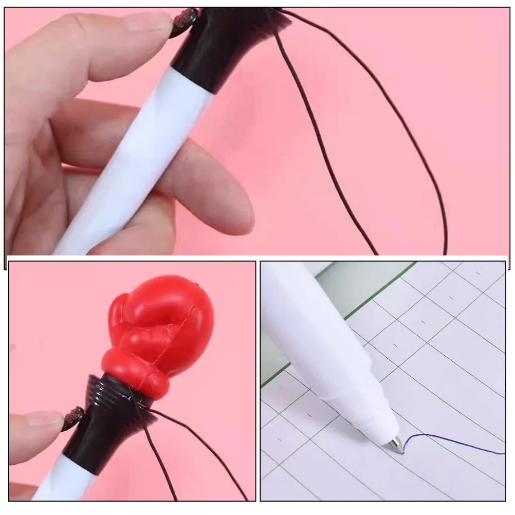 Ручки шариковые в форме кулака 3 шт.