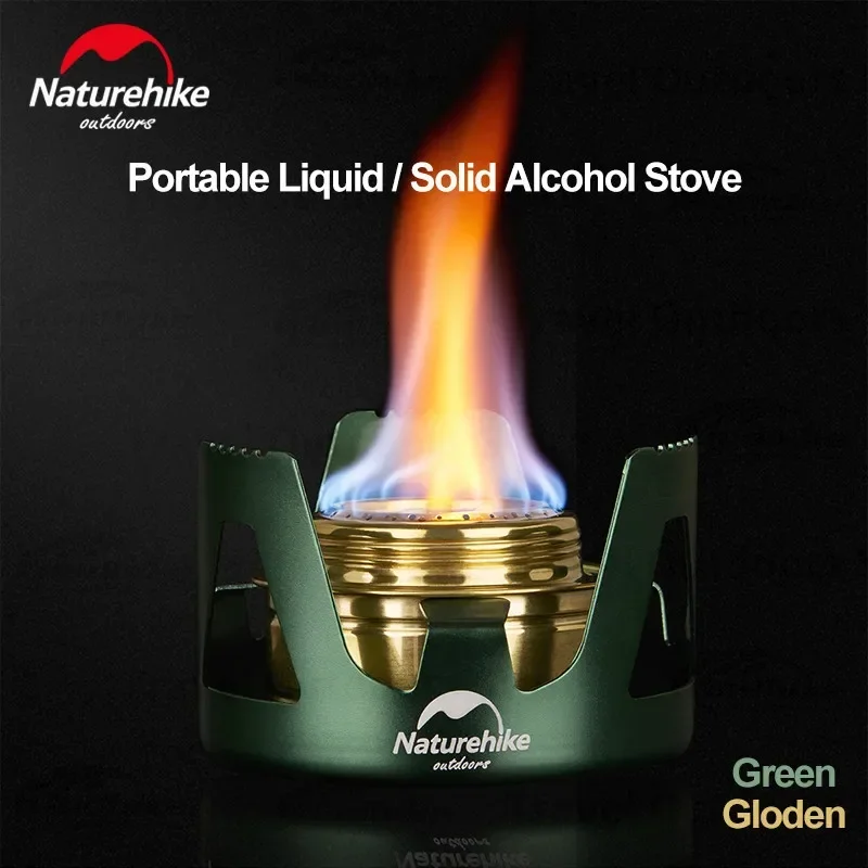 Naturehike Спиртовая плита Пальник Жидкая твердая спиртовая печь Нагреватель для