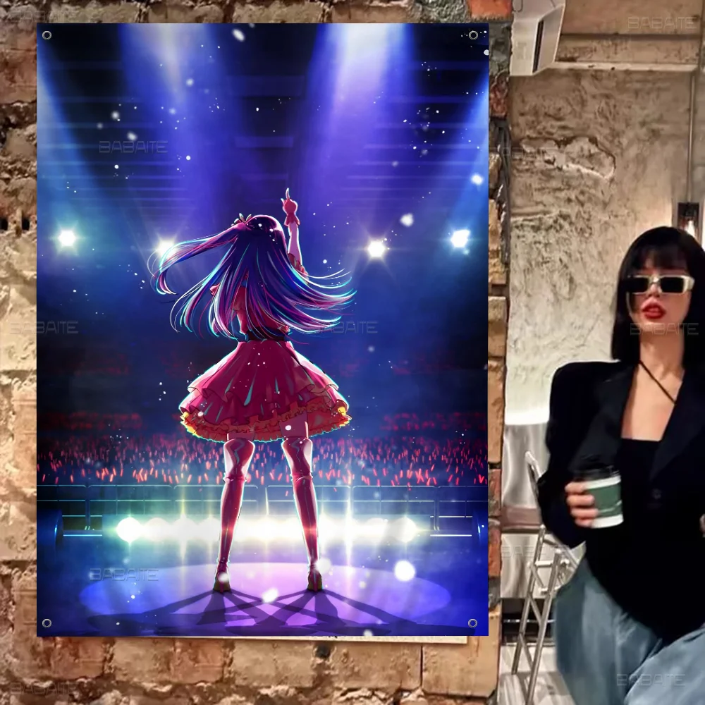 O-oshi No K-koo DIY флаг для семейной группы фото гостиная домашний декор в общежитии