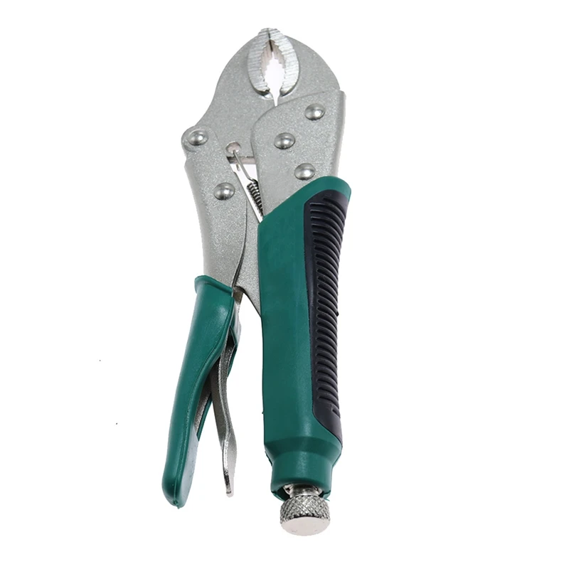 

10Inch Pincers Locking Forceps Adjustable Tightening Vice Grips Vigorous Pliers With Elastic Rubber Handle Tool