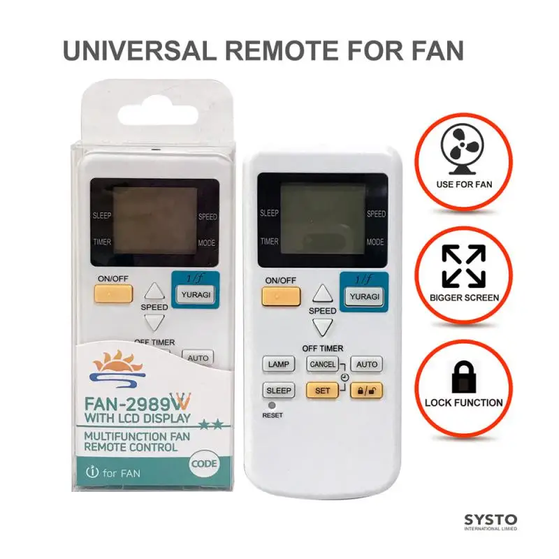 

Fan Remote Control Compatible Universal Electric Fans Remote Control Fan Hub On/Off Timer Controls Replacement Styles