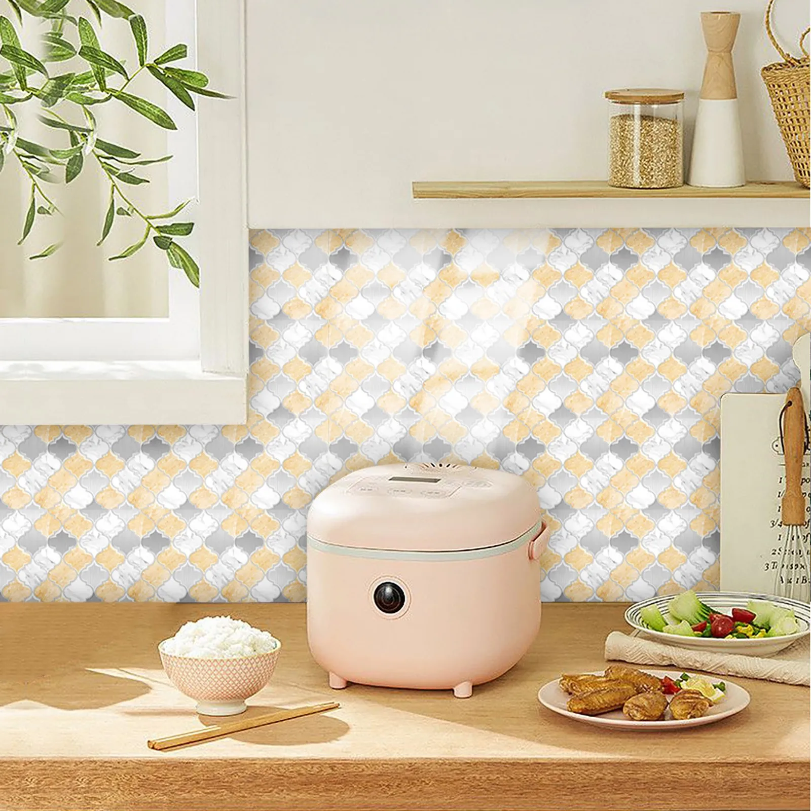 

Графическая Хрустальная пленка, наклейка для плитки, декор для девочек-подростков, спальня, дверь, декоративные плитки, наклейки, набор из 24 ...