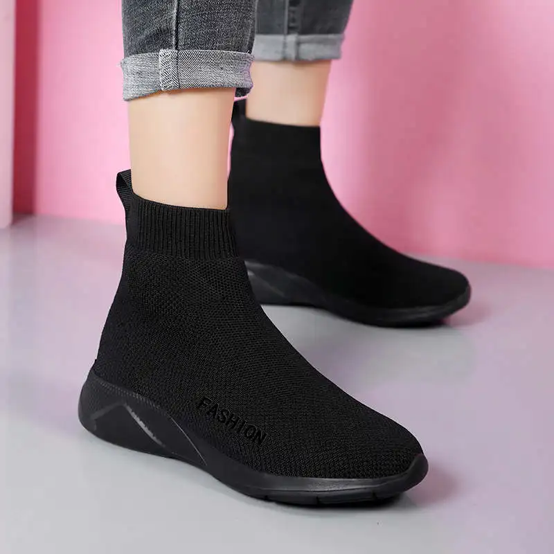 

Chunky Sports Sneakers For Women Stocking Woman Sneakers Snackers Basket Sport Most Comfortable Female Running Sneakers Tennis
