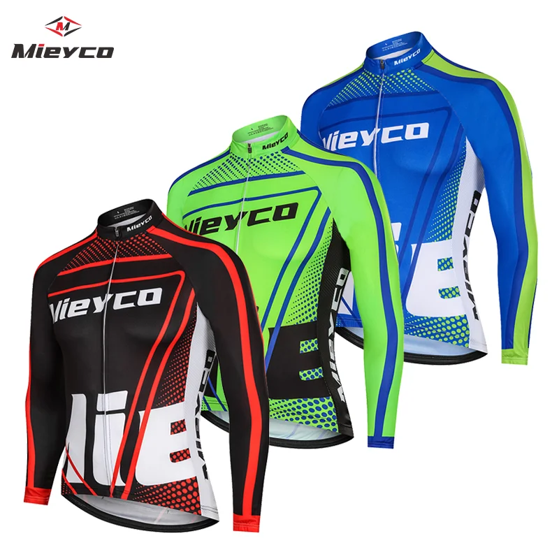 2023 Cycling Clothing Spring Autumn Long Sleeve Breathable Men's Tops Road Mountain Bike Sun Protection Racing MTB Jacket Outfit