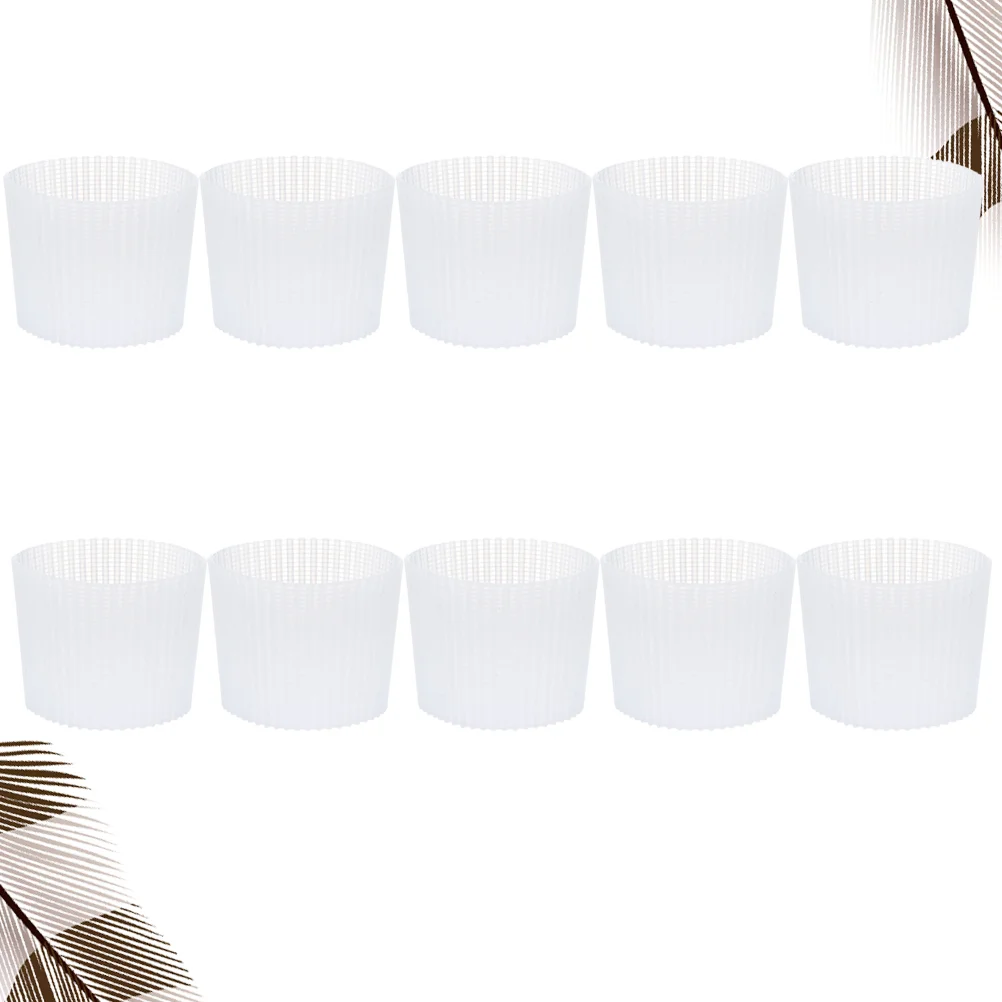 

Cup Sleeve Sleeves Coffee Silicone Mug Bottle Reusable Teabeverage Clear Drinking Protector Hot Heat Resistant Slleeve Drink