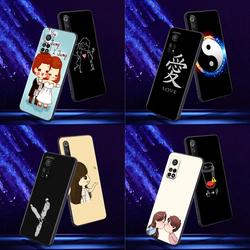 

Phone Case for Xiaomi Mi 9 9T SE 10T 10S A2 Lite CC9 Note 10 Pro 5G Soft Case Silicone Cover Luxury element face