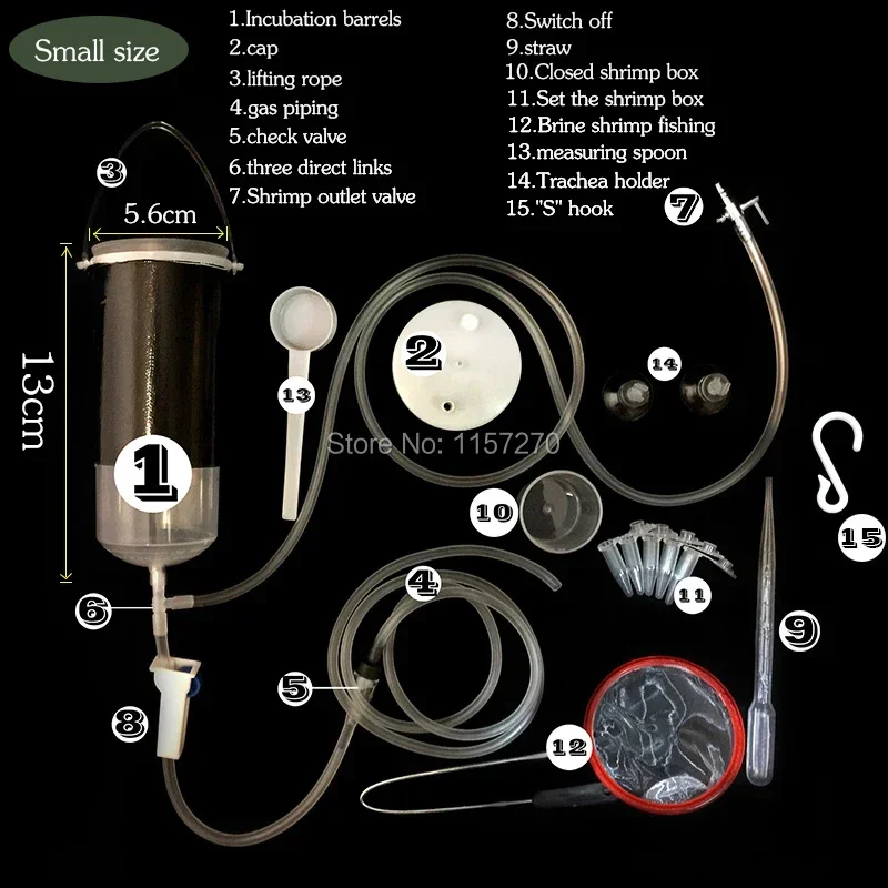 Сказочное яйцо креветки artemia живое легкое искусство Детская креветка Маленькая