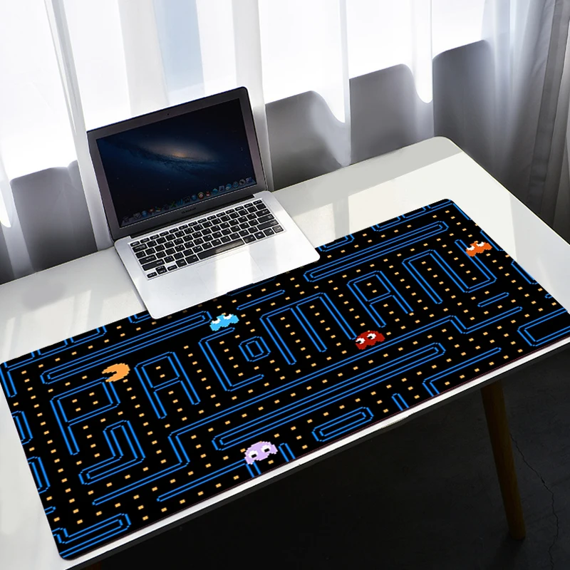 

Anime Carpet Office Laptops Large Pc Gaming Keyboard Mouse Mat Pac-man Mousepad Desk Accessories Gamer Cabinet Extended Pad