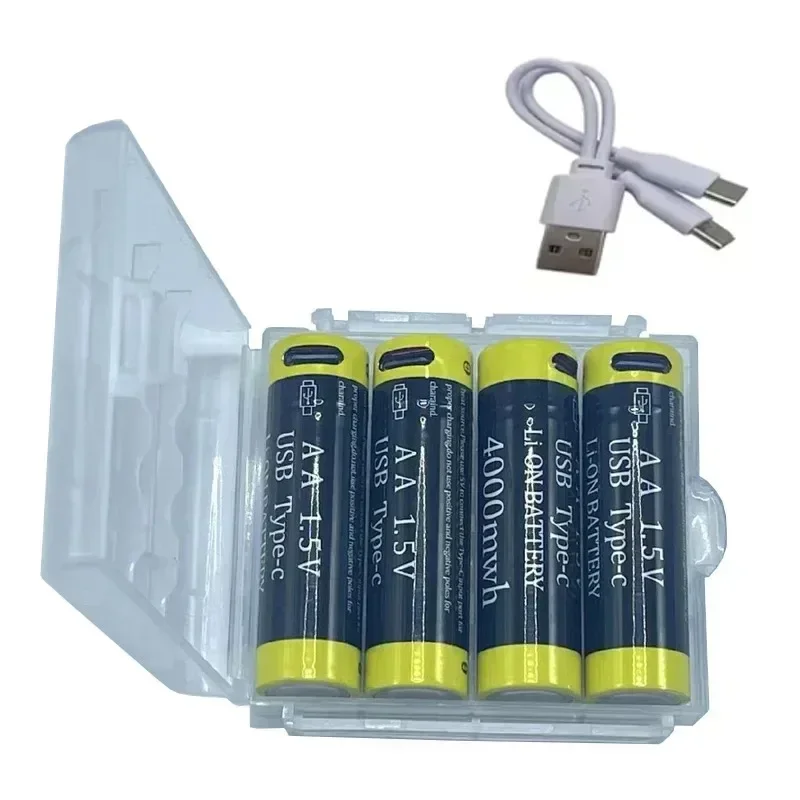 Литий-ионная аккумуляторная батарея USB Type-C для мыши пульта дистанционного