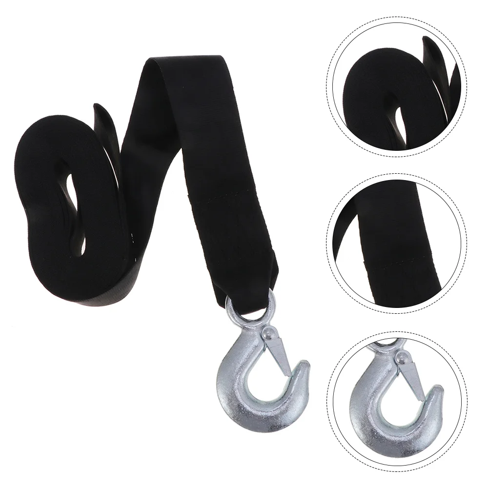 

Winch Fixed Rope Emergency Safety Rope Trailer Marine Winch Strap with Buckle