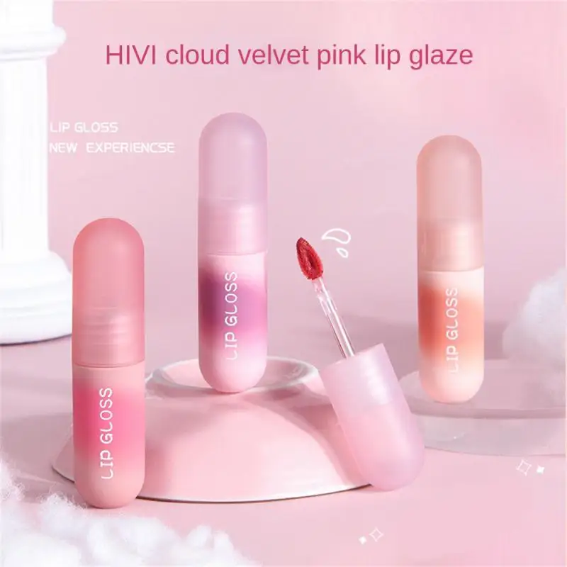 

Velvet Powder Fog Lip Glaze Matte Color Lip Gloss Not Easy To Stick Cup Lip Mud Korean Lip Tint Make Up Maquillajes Para Mujer