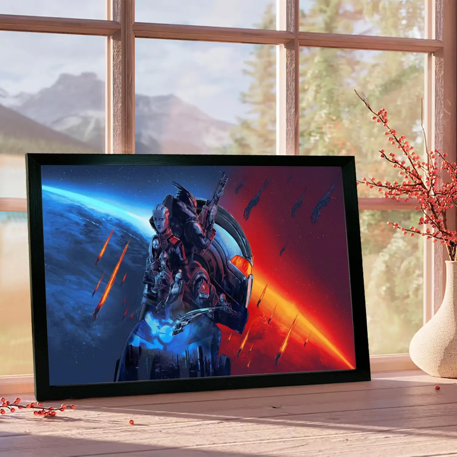 

Печать на холсте «Массовый эффект»