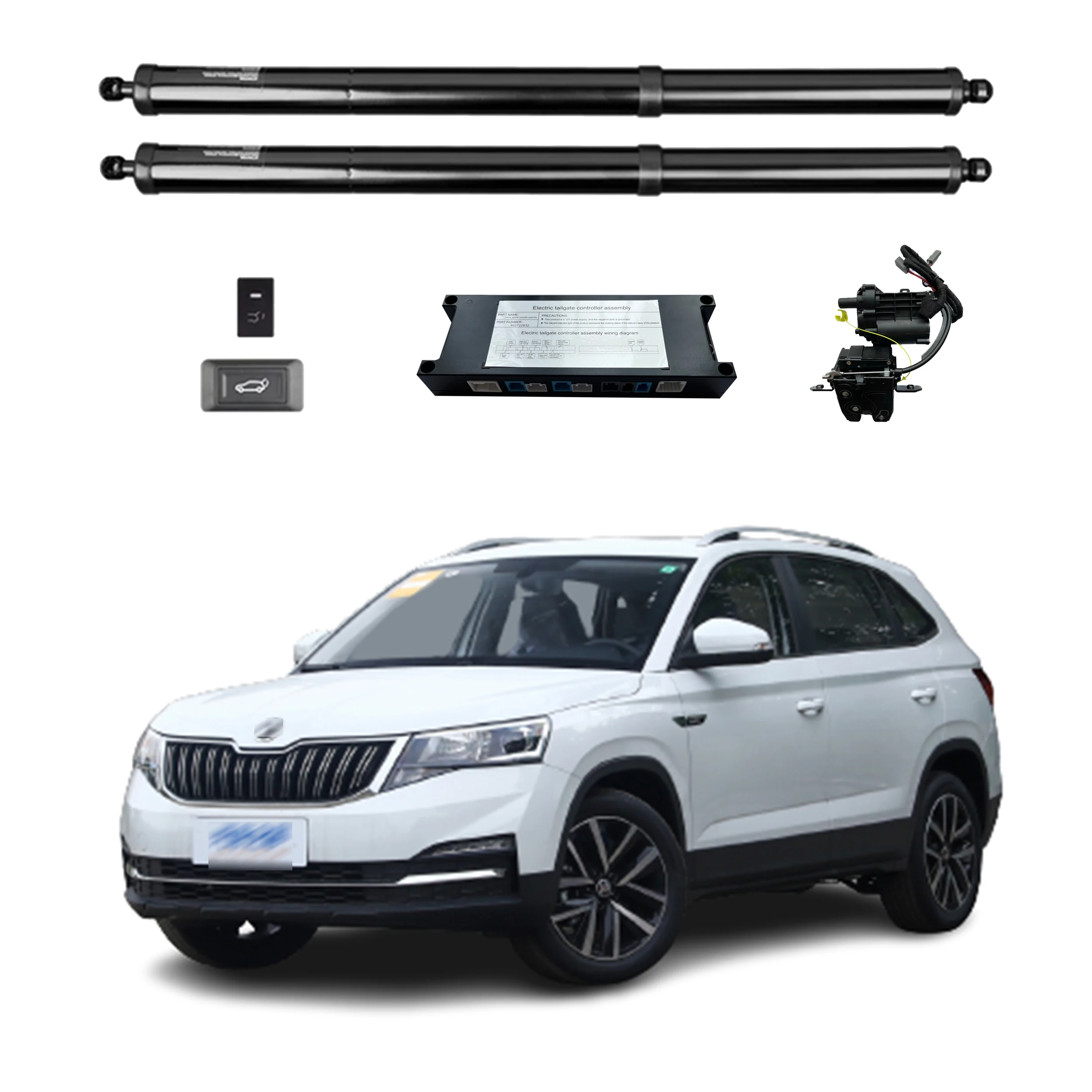 

For Skoda Kamiq 2018+ Smart Power Tailgate Rear Door Auto Trunk With Remote Control Hands-Free Foot-Activated Optional