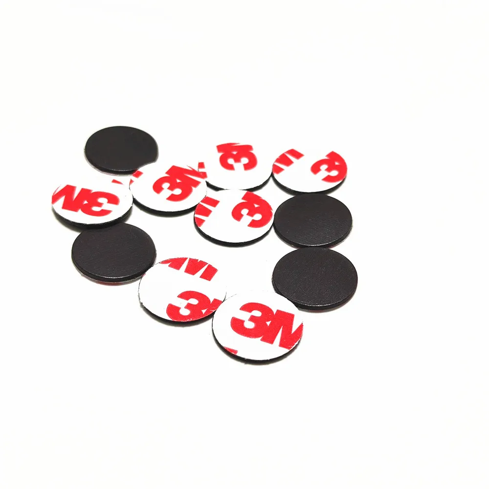 Rubber Magnet 20mm Diameter 1/1.5/2/3mmThick Round Magnetic Sticker Fit Glass Fridge DIY Refrigerator Stickers Supplies |