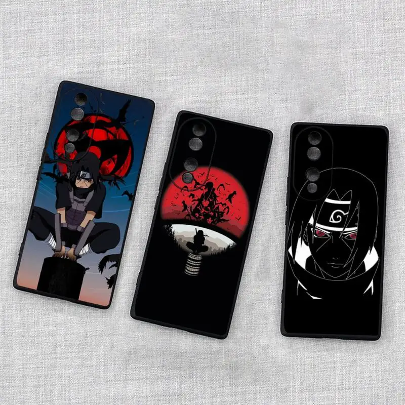 

Toys Anime Naruto Uchiha Itachi Phone Case For Huawei Honor 70 60 50 30 20 10 9 X 9X V30 Pro Lite View Cover