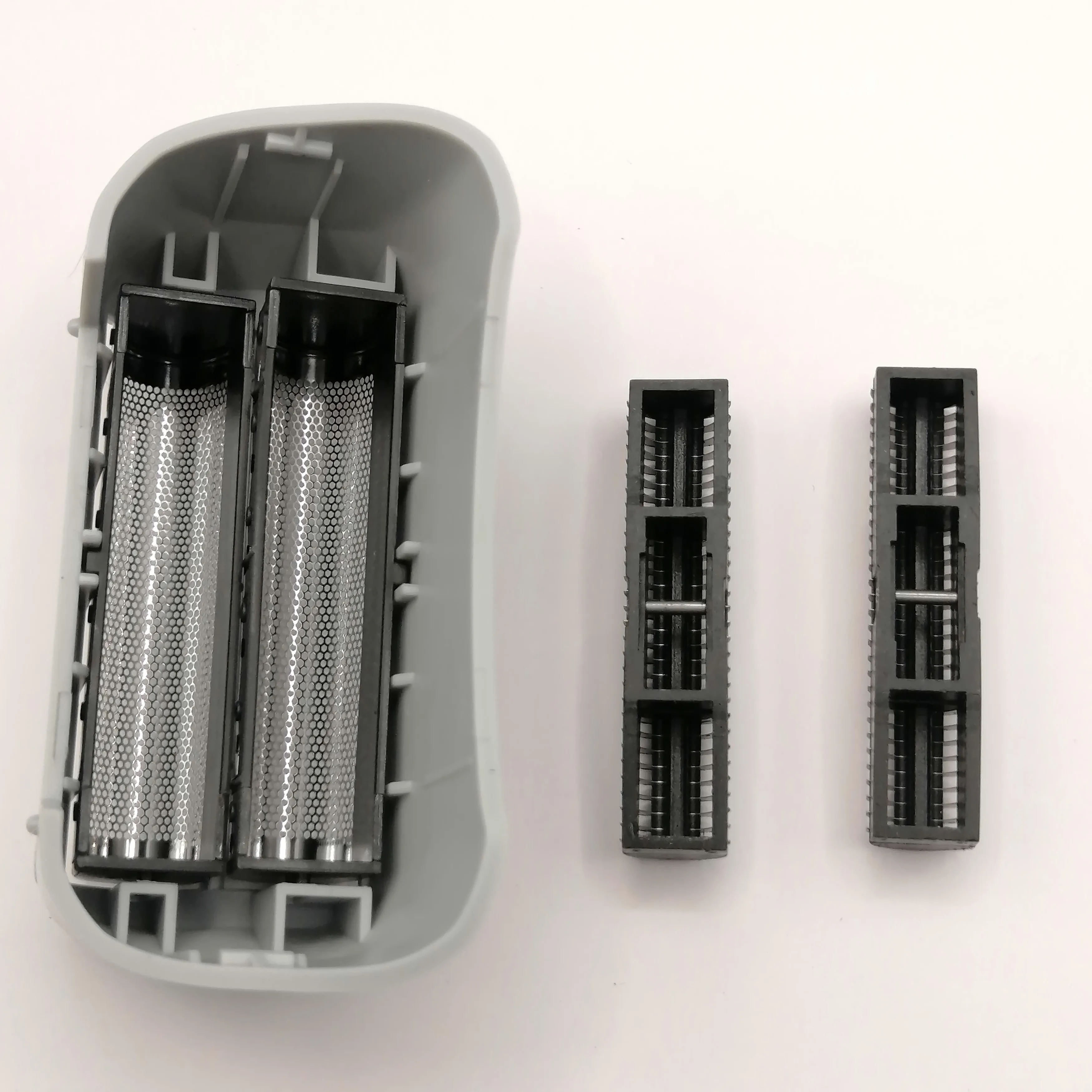 Серебряная бритвенная сетка и режущие лезвия для Andis Lithium Titanium 17200 # 17150 17155 17160 17220