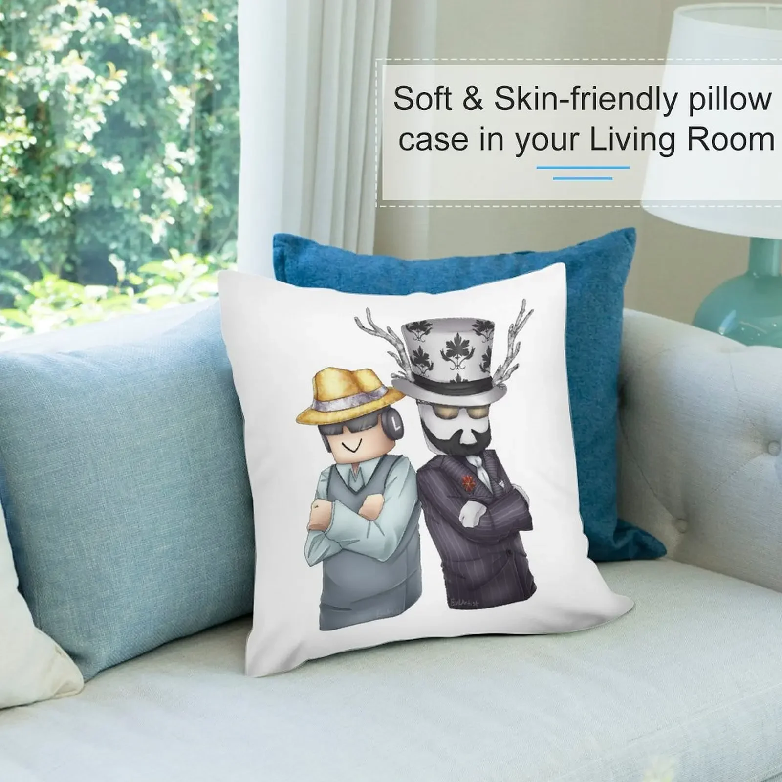 Подушка Badcc and Asimo прямоугольный чехол для подушки рождественская наволочка