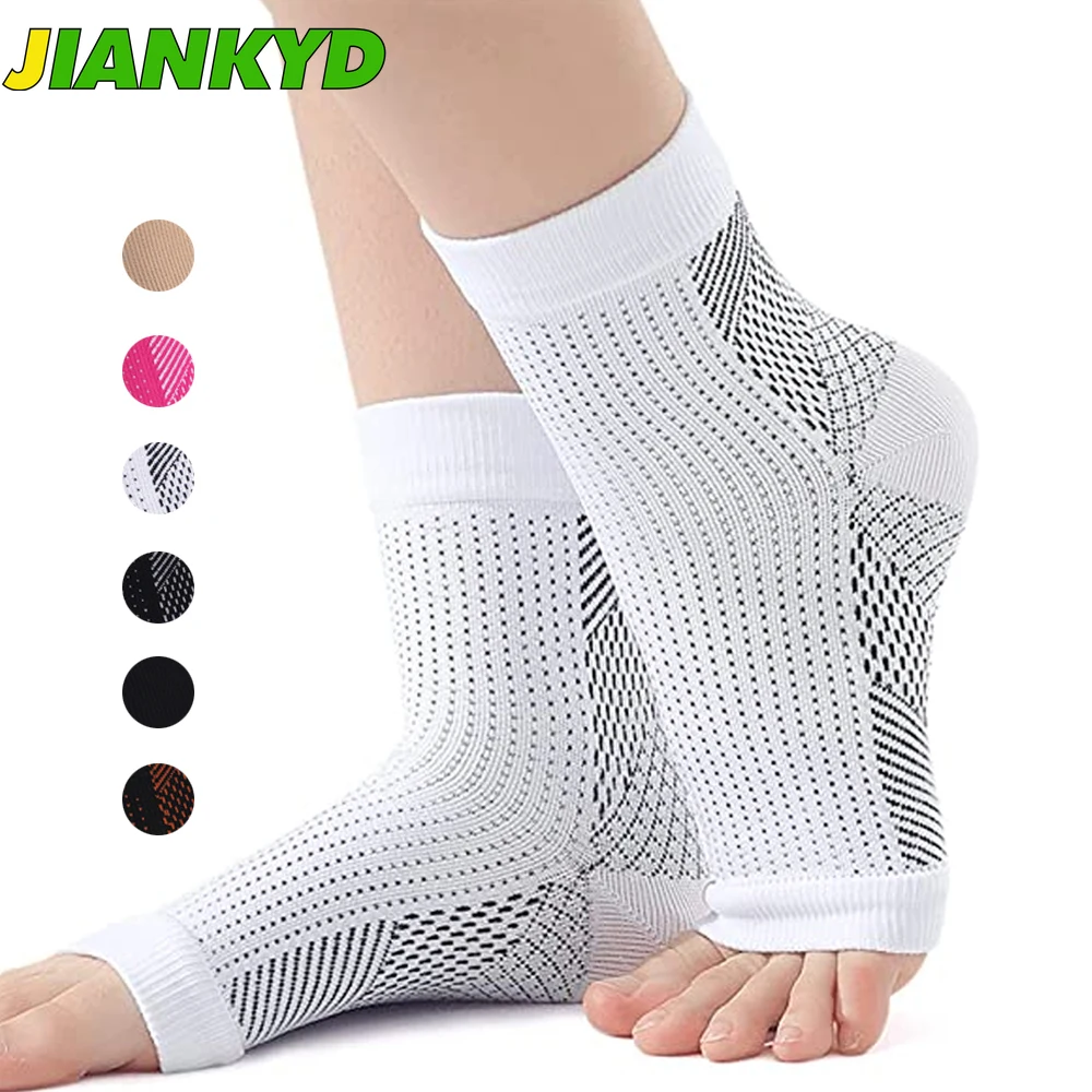 

Neuropathy Socks for Men Women, Soothe Compression Socks for Neuropathy Pain, Ankle Brace Plantar Fasciitis Swelling Relief