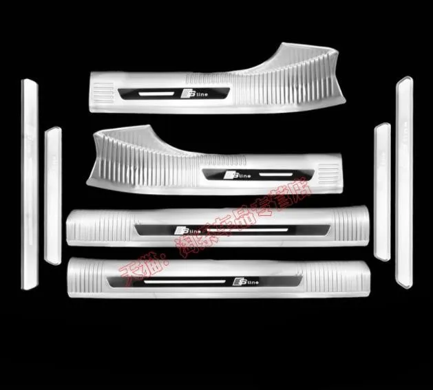 

For Audi Q5 L 2019-2022 stainless steel car threshold guard trunk threshold guard plate anti-scratch protection car accessories