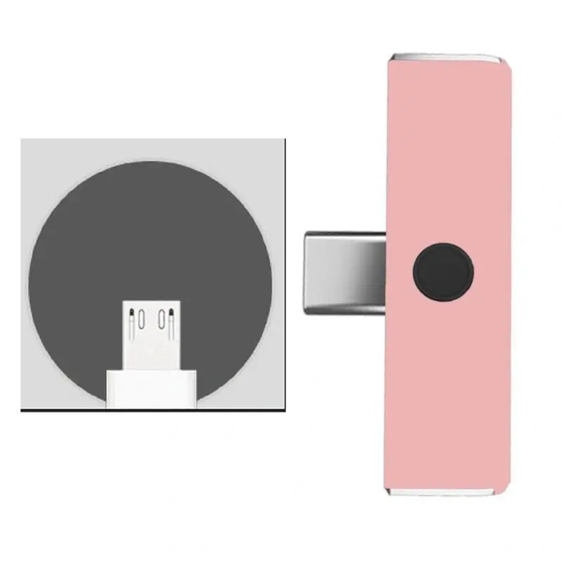 

Micro USB/Type-C Sound Card Stereo Adapter Phone Sound Card for Live Broadcast Karaoke Use 67JD