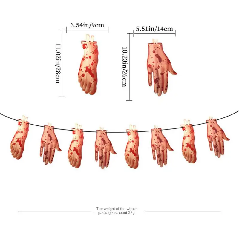 

Terror Decorative Set Pleasant Mood Halloween Scary Bloody Decoration Artistic Bloody The Spooky Atmosphere Of A Gho Props