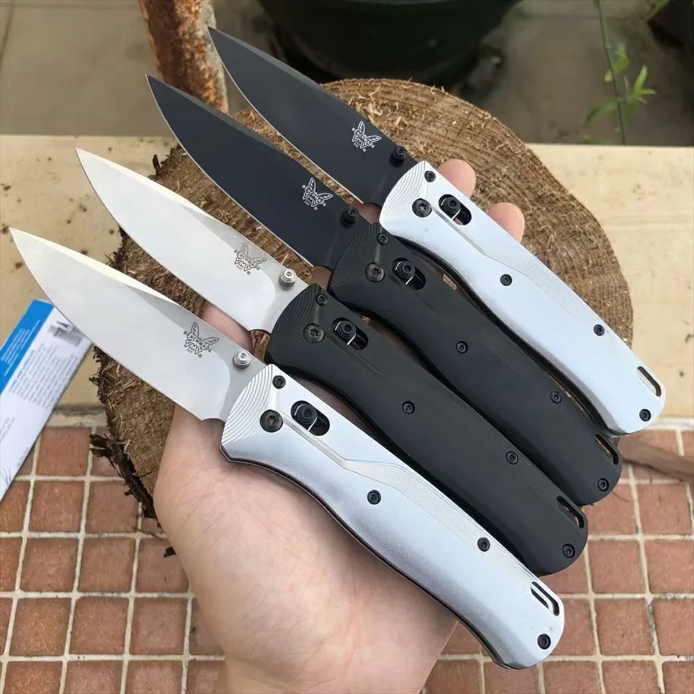 

Aluminum Handle Benchmade 535 Tactical Folding Knife M390 Blade Outdoor Fishing Hunting Safe Lifesaving Pocket Knives EDC Tool