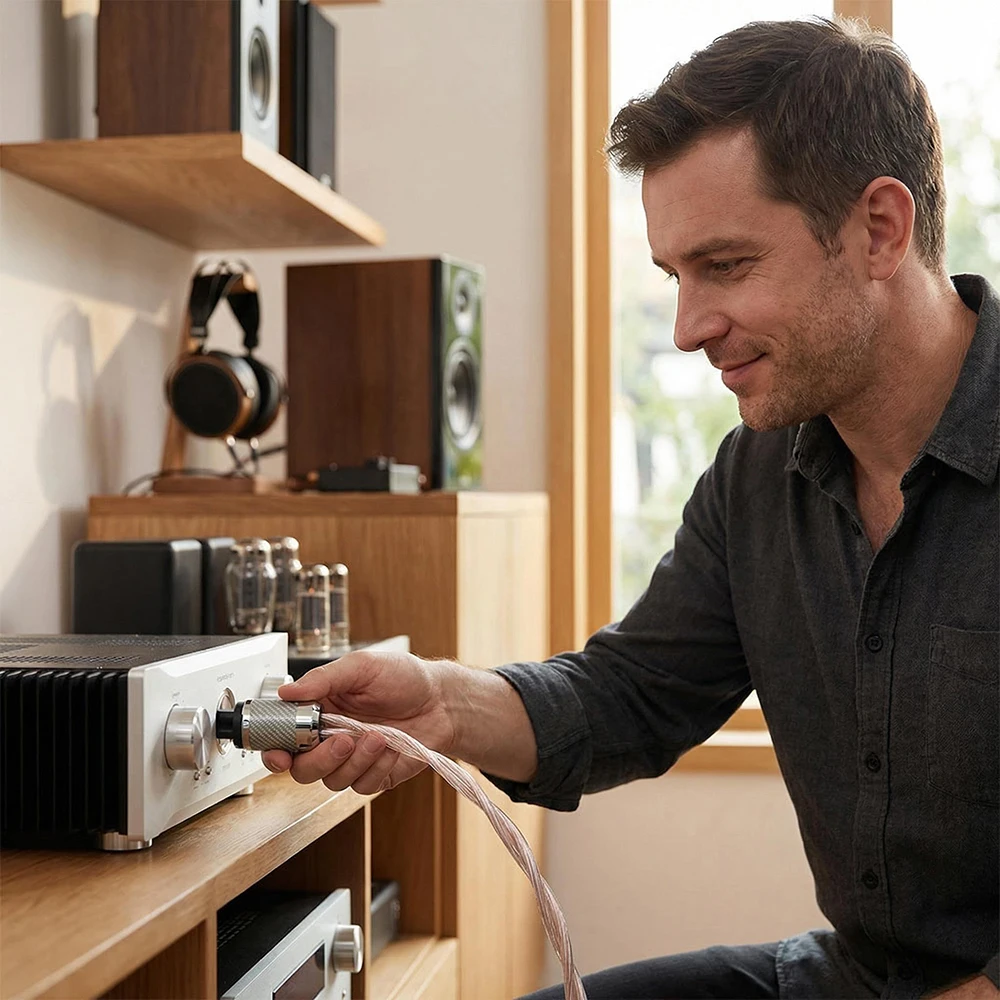 Кабели питания Aouyade12 core 7N OCC HIFI для аудиоустройств, кабели для подключения переднего и заднего блоков декодера, кабели для подключения блока усилителя. (art.: 3920d92fe855b) - 3920d92fe855b